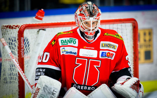 Örebros målvakt Henrik Lundberg