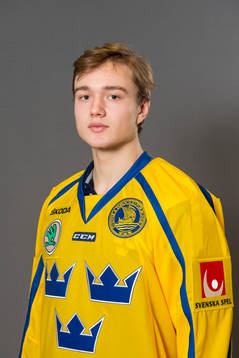 Jakob Forsbacka-Karlsson, spelare i Sveriges juniorlandslag