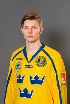 Christoffer Ehn, spelare i Sveriges juniorlandslag i