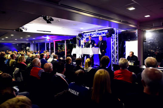 Ulf Ivarsson, kassör, Karl Jartun, ordförande och Mikael