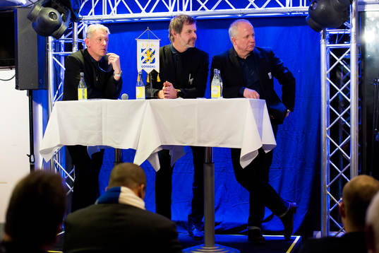 Ulf Ivarsson, kassör, Karl Jartun, ordförande och Mikael