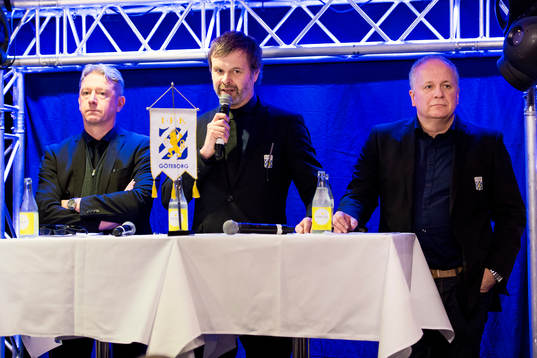 Ulf Ivarsson, kassör, Karl Jartun, ordförande och Mikael