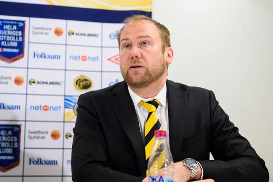 Elfsborgs manager Magnus Haglund