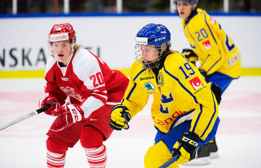 Danmarks Jeppe Korsgaard Jul och Sveriges Alexander Nylander