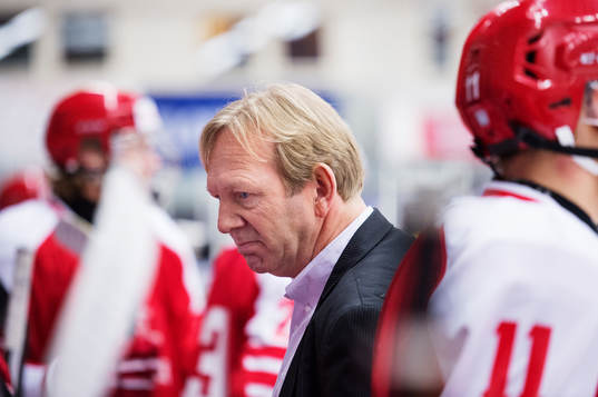 Danmarks förbundskapten Olaf Eller