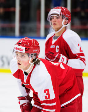 Danmarks Jeppe Vinther-Fjölner och Anders Krogsgaard