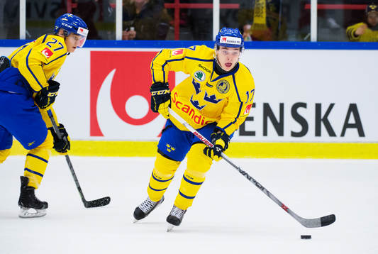 Sveriges Anton Karlsson och Dmytro Timashov