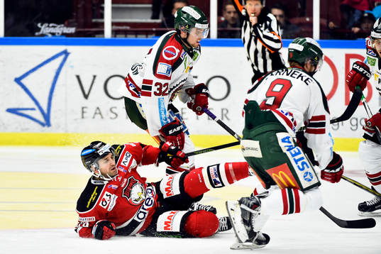 Malmö Redhawks Eric Himelfarb av Frölundas Lukas