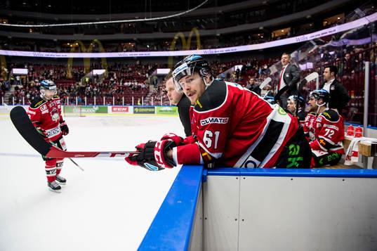 Malmö Redhawks Nicklas Jadeland deppar