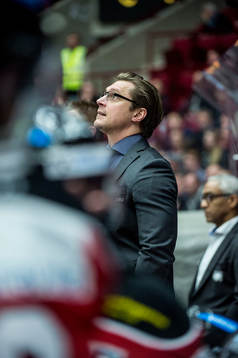 Malmö Redhawks tränare Björn Hellkvist