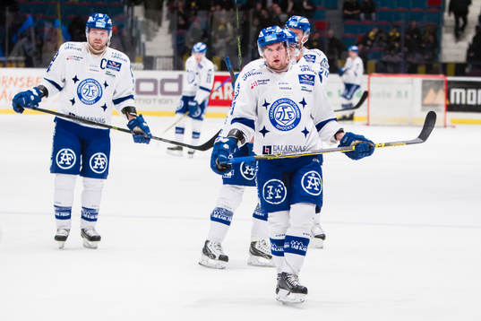 Leksands Viktor Amnér deppar med lagkamrater