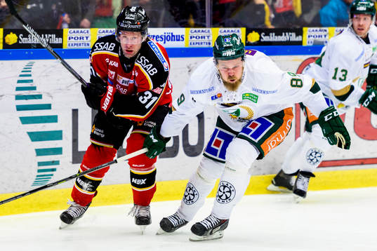 Luleås Jonathan Granström och Färjestads Antti Tyrväinen