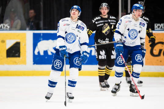 Leksands Jon Knuts och Robin Jacobsson deppar