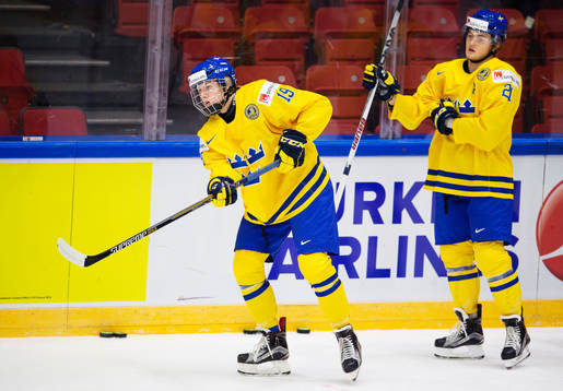 Sveriges Alexander Nylander och William Nylander