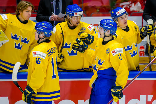 Sveriges Carl Grundström och Jakob Forsbacka-Karlsson