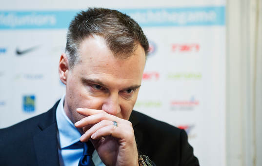 Sveriges förbundskapten Rikard Grönborg