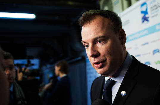 Sveriges förbundskapten Rikard Grönborg