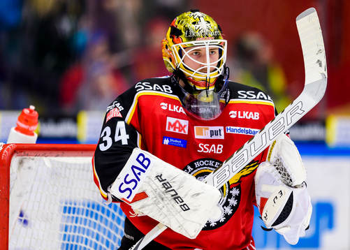 Luleås målvakt Joel Lassinantti