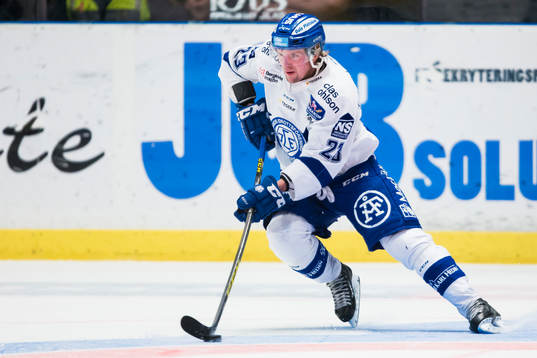 Leksands Viktor Amnér i aktion