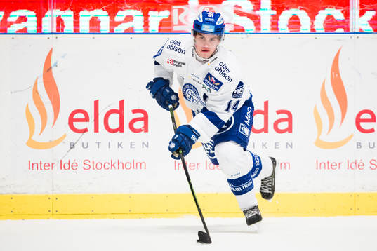 Leksands Oskar Lang i aktion