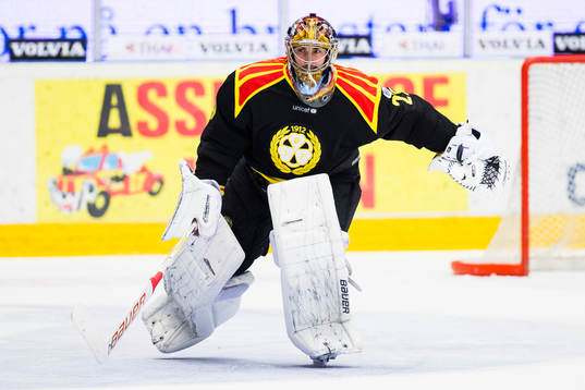 Brynäs målvakt Bernhard Starkbaum