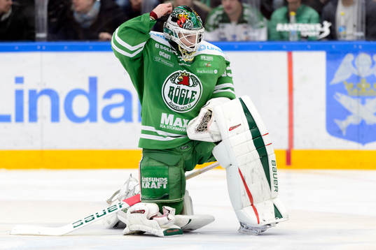 Rögles målvakt Oscar Dansk