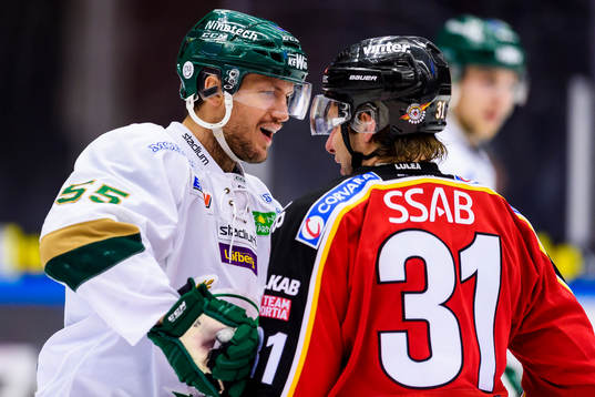 Färjestads Ole-Kristian Tollefsen och Luleås Jonathan