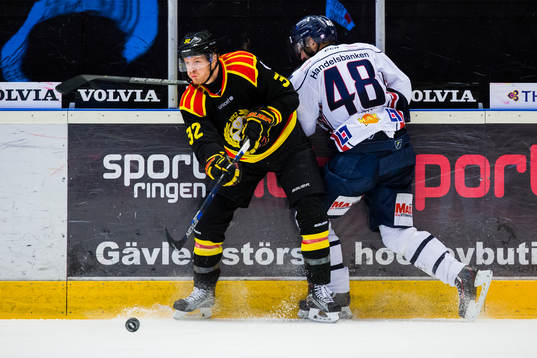Brynäs Nick Johnson och Linköpings Daniel Rahimi