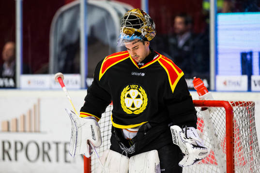 Brynäs målvakt Bernhard Starkbaum