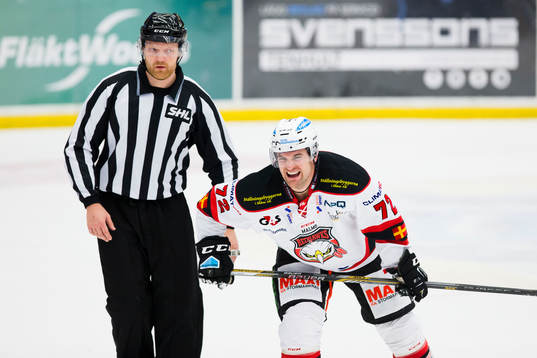 Malmö Redhawks T.J. Galiardi har ont