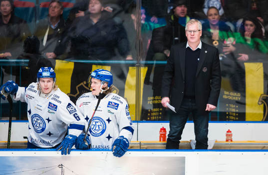 Leksands assisterande tränare Magnus Svensson i