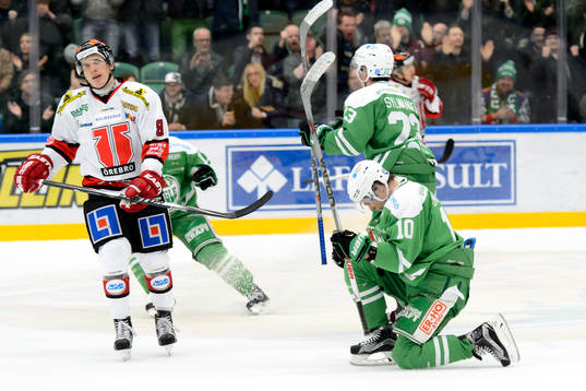 Rögles Viktor Lindgren jublar