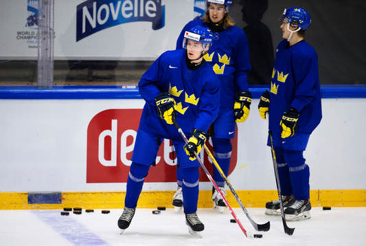 Gustav Forsling, William Lagesson och Dmytro Timashov