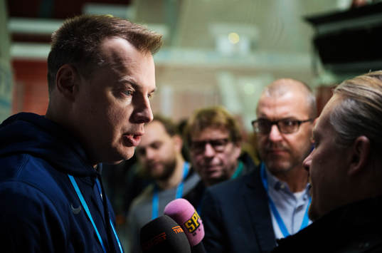 Förbundskapten Rikard Grönborg