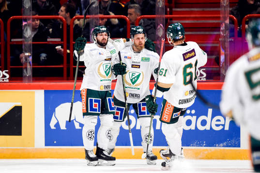 Färjestads Milan Gulas, Antti Tyrvainen och Daniel
