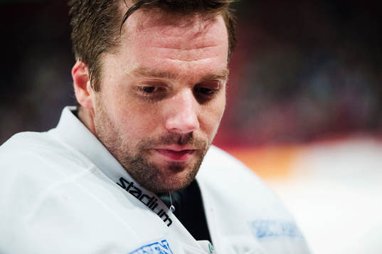 Färjestads målvakt Lars Haugen