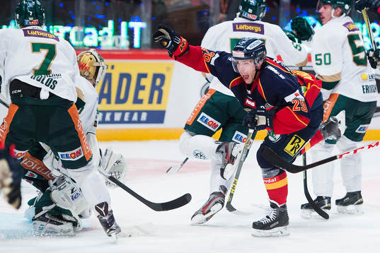 Djurgårdens Matt Anderson jublar