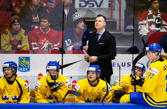 Sveriges förbundskapten Rikard Grönborg