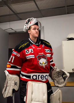 Malmö Redhawks målvakt Tim Hultstrand