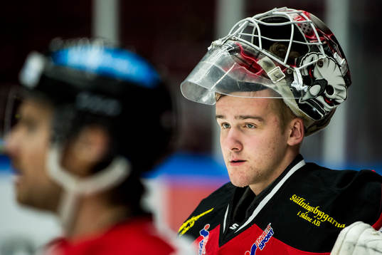 Malmö Redhawks målvakt Tim Hultstrand