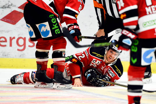 Malmö Redhawks T.J. Galiardi skadad och får lämna isen