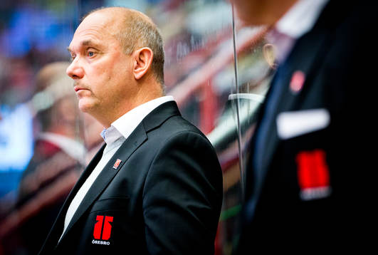 Örebros tränare Kent Johansson deppar