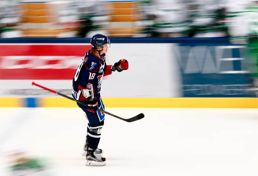 Linköpings Jakob Liljal jublar