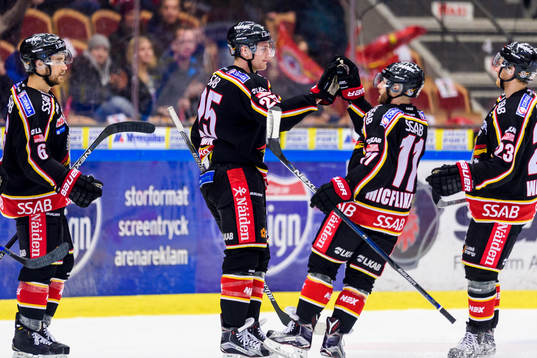 Luleås Anton Hedman jublar