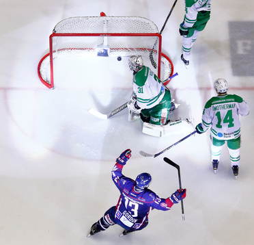 Mål 7-2 av Linköpings Vilmos Gallo