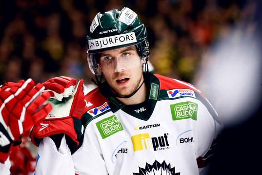 Frölundas Henrik Tömmernes jublar
