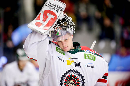 Frölundas målvakt Lars Johansson