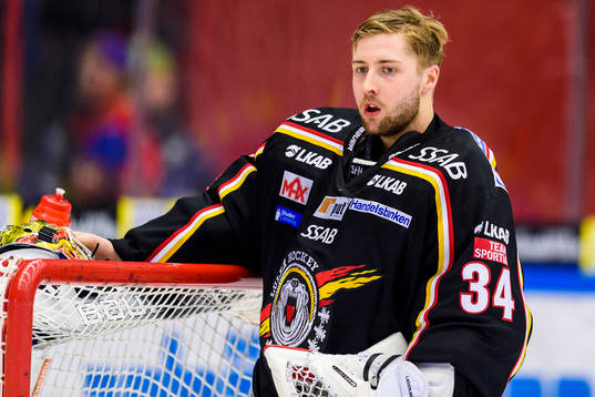 Luleås målvakt Joel Lassinantti