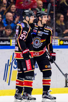 Luleås Anton Hedman(h) jublar