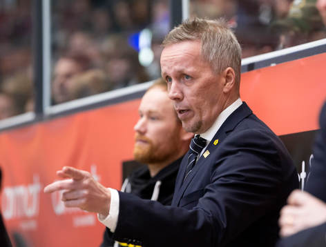 Skellefteås tränare Hans Wallson